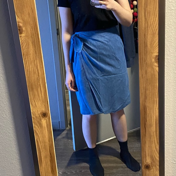 Vintage wrap skirt - Picture 3 of 3